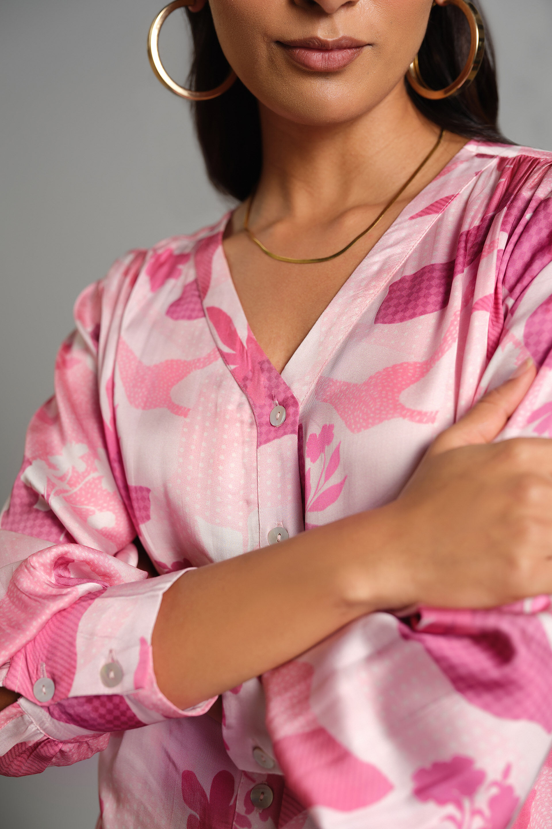 Floral Bliss Top, Pink, image 6